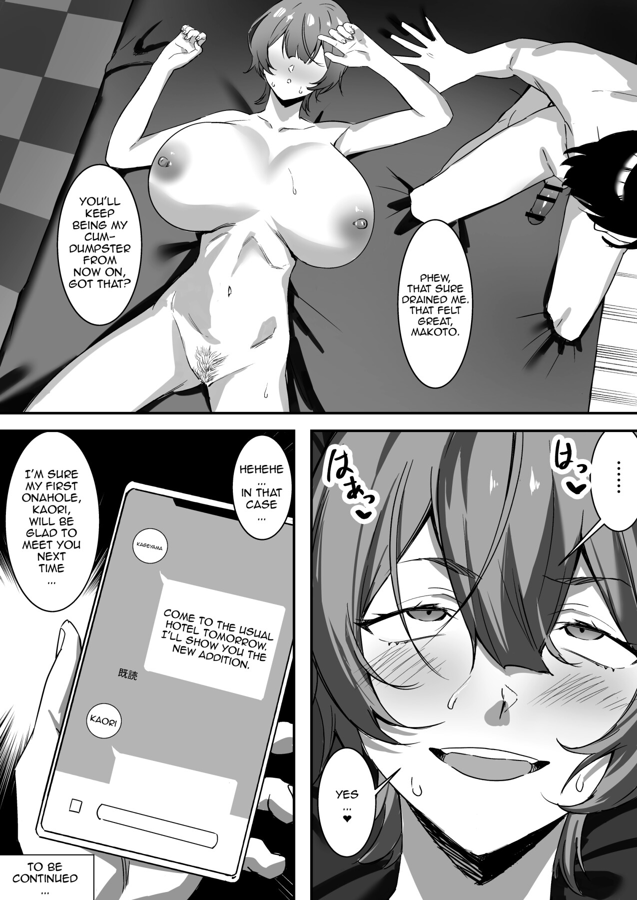 Hentai Manga Comic-Hypnotic Big-Breasted Girlfriend 2-Read-36